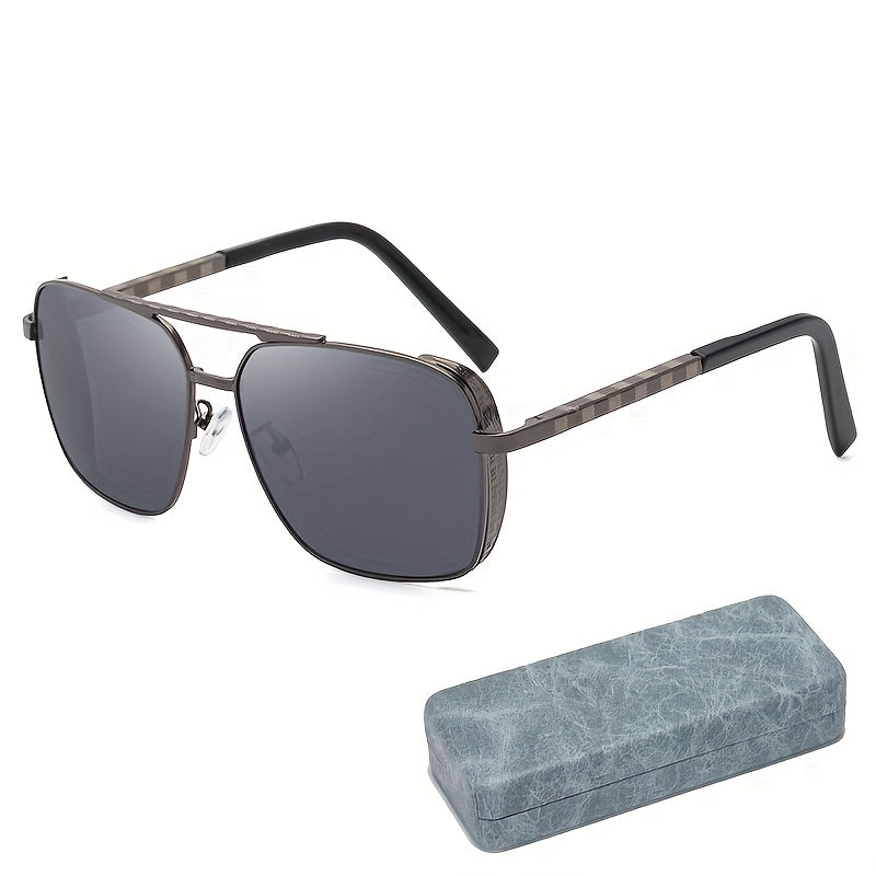Men's Square Frame UV Protection Sunglasses