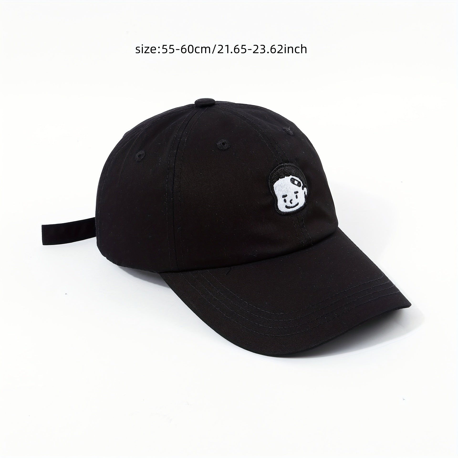 Cartoon Embroidery Couple Baseball Cap Sun Hat Dad Hats