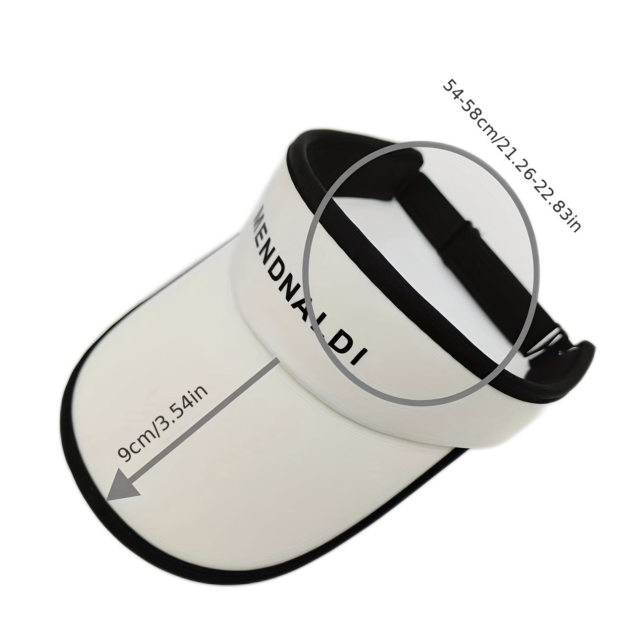 Women's Ice Silk Visor Hat Sun Protection Cap