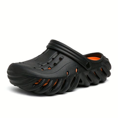Men's Breathable Outdoor Slip On Clog Sandals - Casual Walking Shoes