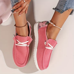 Women's Low Top Loafers Comfort Slip On Shoes Casual Walking Shoes