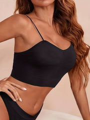 Seamless Sporty Bralette Backless Tank Top