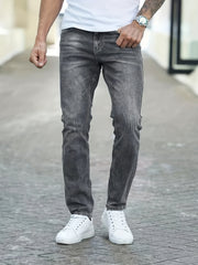 Men's Slim Fit Stretch Washed Jeans