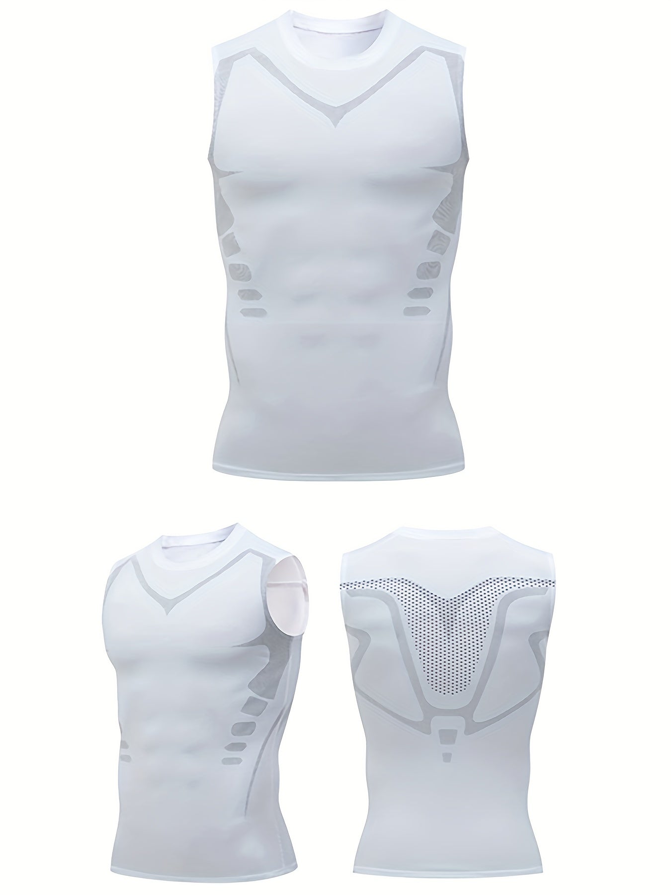 Men's Quick Dry Sleeveless Tank Top for Running Gym Workout