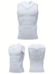 Men's Quick Dry Sleeveless Tank Top for Running Gym Workout