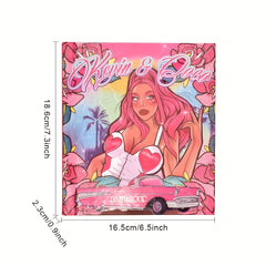 69 Eyeshadow Palette Three Layers Pearly Matte