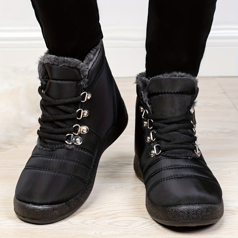 Women's Winter Thermal Snow Shoes Waterproof Ankle Boots