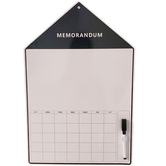 Magnetic Refrigerator Sticker Message Board A3 Weekly Monthly Planner