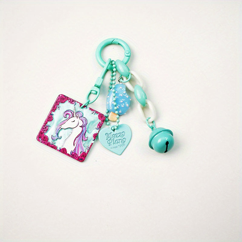 Acrylic Animal Keychain Pendant For Girls