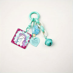 Acrylic Animal Keychain Pendant For Girls