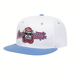 Men's Shar Pei Hip Hop Flat Brim Hat
