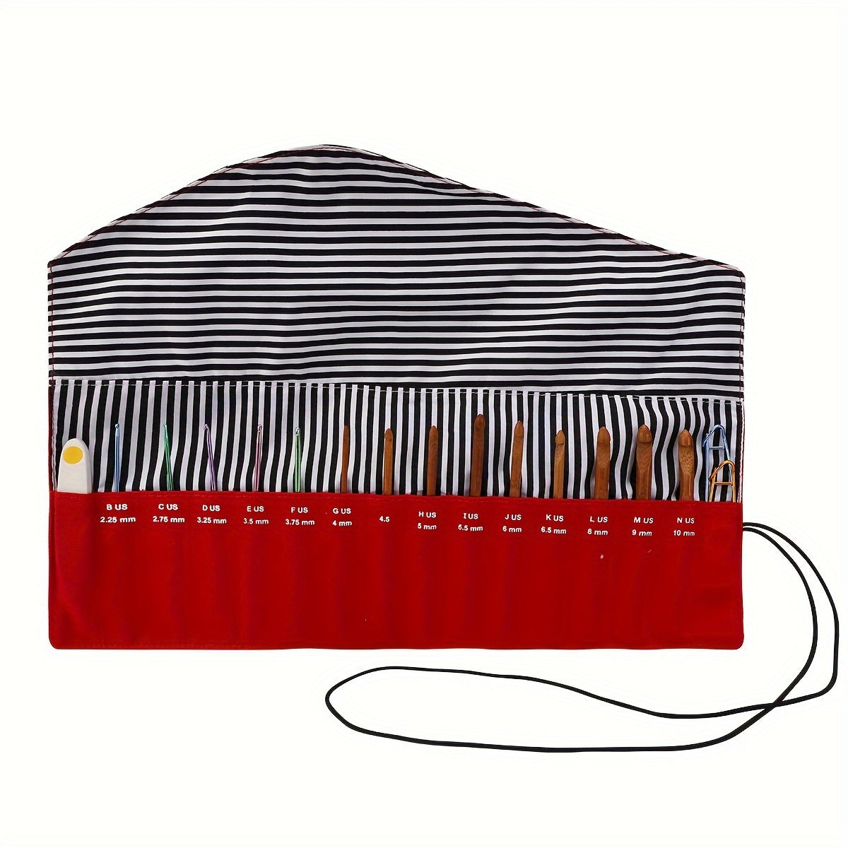 Crochet Storage Bag Crochet Hook Organizer Case For Crochet Needles