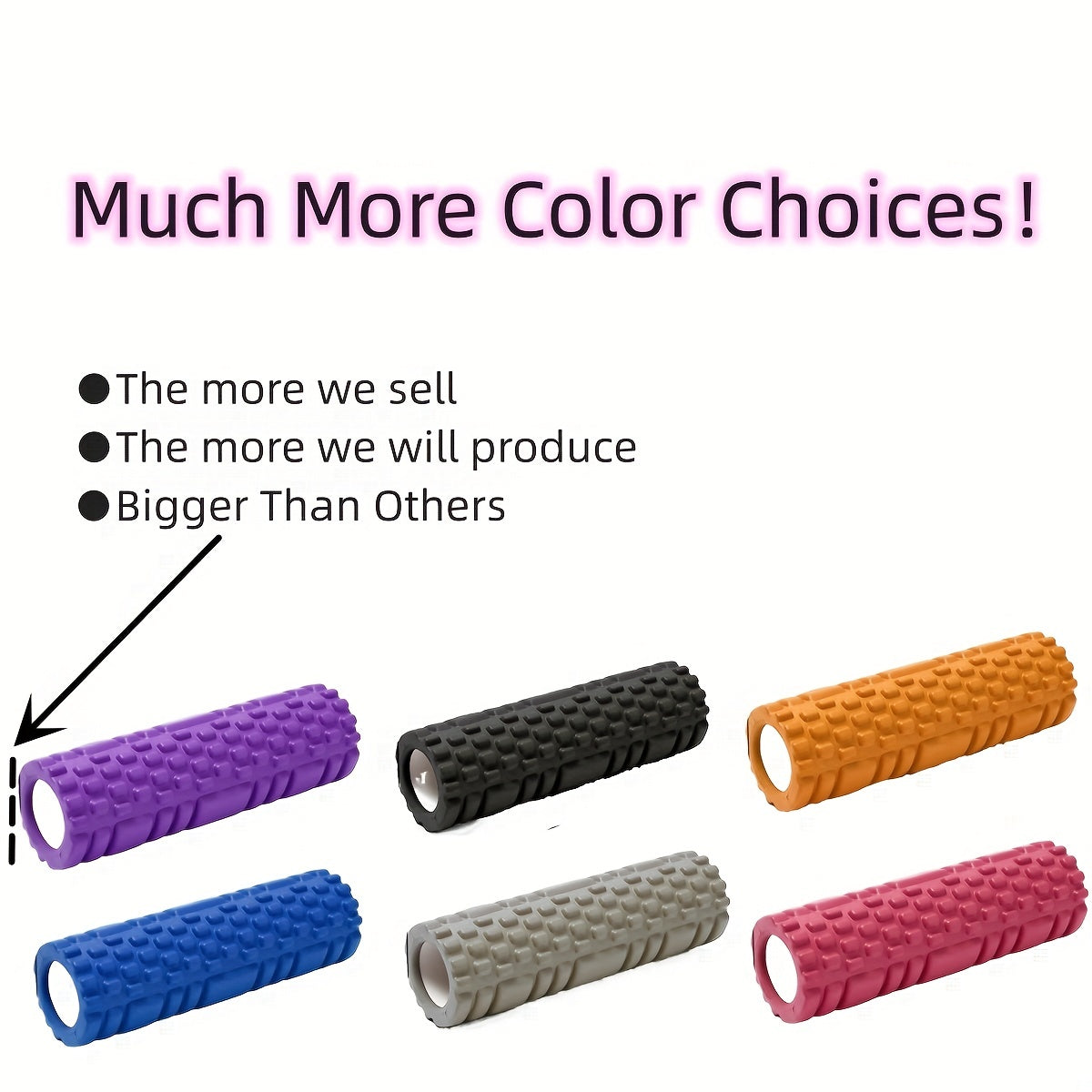 Yoga Fitness Roller Column Back Muscle Calf Exercise