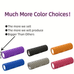 Yoga Fitness Roller Column Back Muscle Calf Exercise