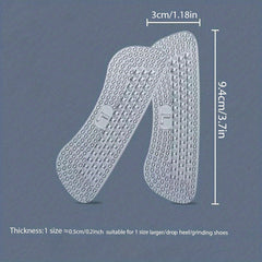 Silicone Heel Sticker Prevents Slippage and Blisters