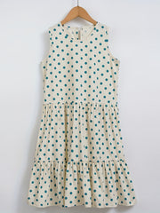Polka Dot Dress for Girls - Summer Party Dress