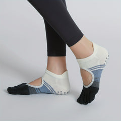 Non Slip Yoga Socks with Extra Grip and Towel Bottom