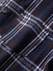 Boys Flannel Hooded Plaid Shirts Button Long Sleeve Tops