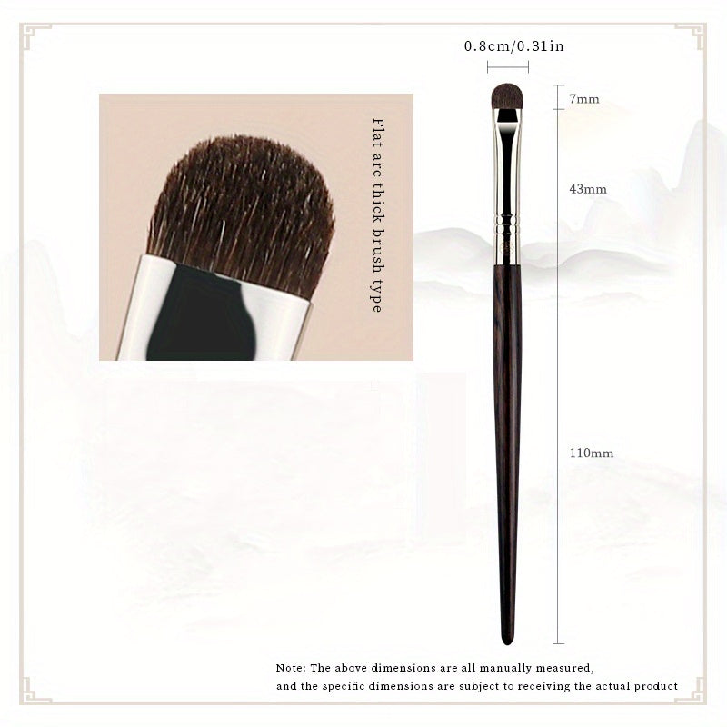Flat Head Eye shadow Makeup Brush with Soft Synthetic Hairs