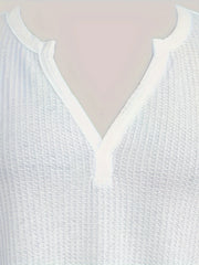 Solid Long Sleeve Knit Top