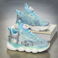 Girls Luminous Casual Shoes Breathable Lightweight Comfy Kids Sneakers