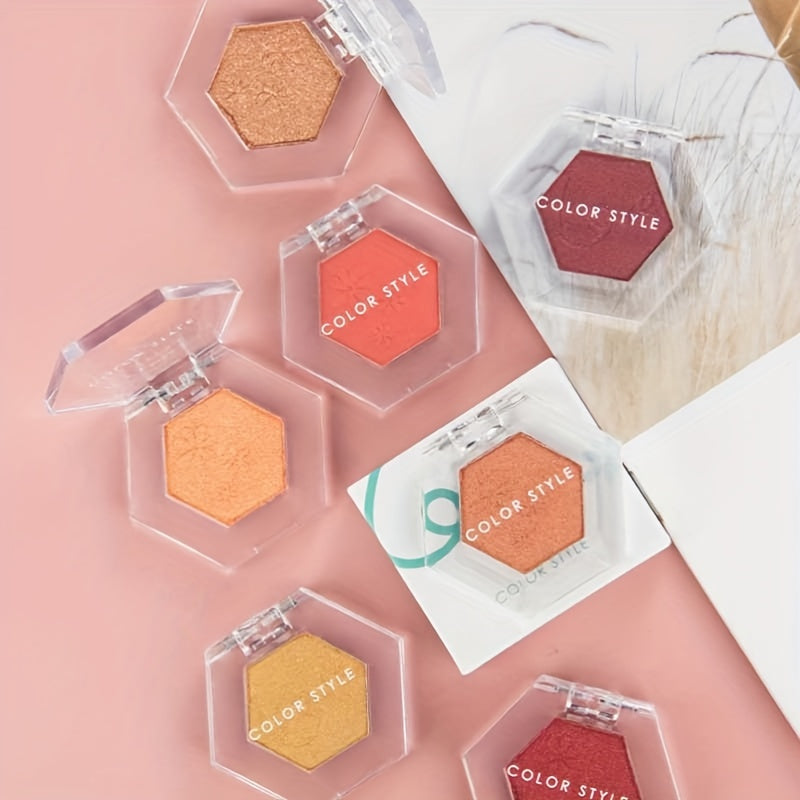 12 Colors Diamond Sequin Eyeshadow Powder Glitter Highlighter Eye Makeup