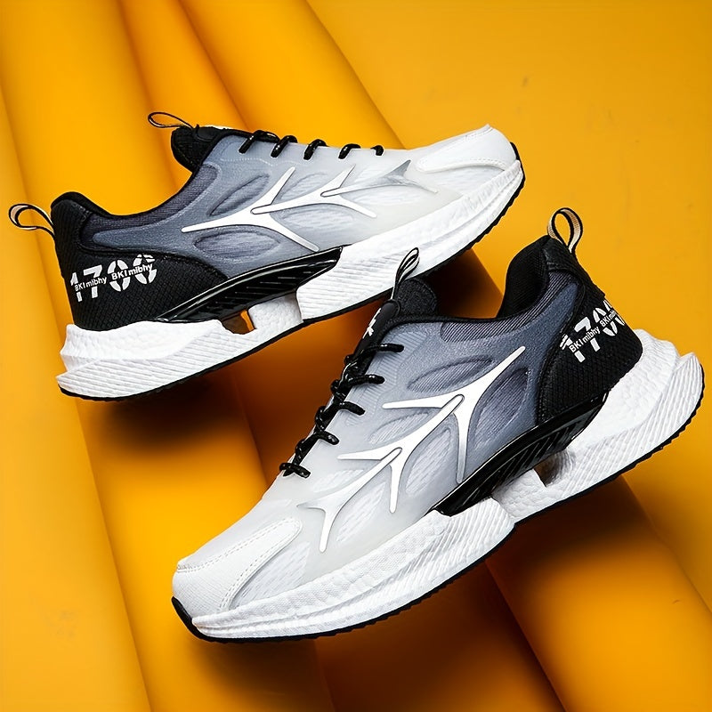 Men's Shock Absorption Running Shoes Comfortable Non Slip Rubber Sole