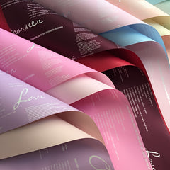 Eurasian Paper Gift Packaging Flower Wrapping Tissue Paper 20 Sheets Pack