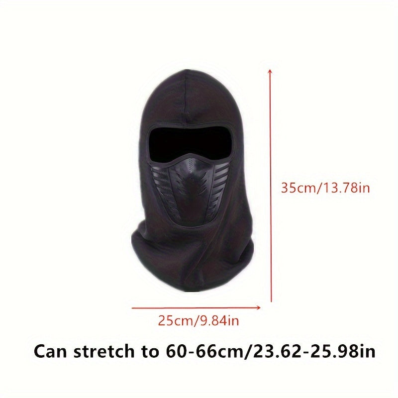 Autumn Winter Windproof Balaclava Ski Mask For Men Warm Full Face Mask