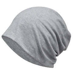 Men's Slouchy Chemo Sleep Beanie Hat Skull Cap Vintage Head Scarf