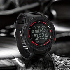 Boys & Teenagers Large Dial Sports Multifunctional Luminous Watch