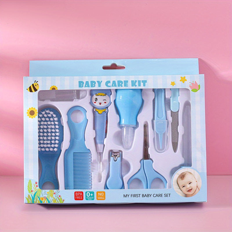 10pcs Mother & Baby Care Set: Ear Scoop & Nail Clippers