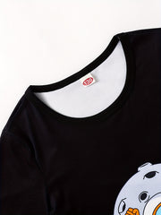 Boys Astronaut Skater Graphic T-shirt & Gamepad Shorts Set