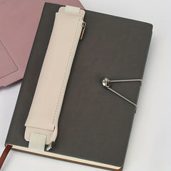 Pen Holder for Notebook Diary Tablet Pen Cover Soft Touch PU Leather