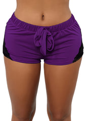 Lace Drawstring Summer Shorts with Pockets