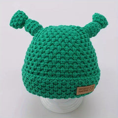 Baby Knitted Hat for Autumn and Winter Birthday Gift