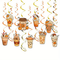 Thanksgiving Disposable Holiday Party Supplies Pull Flag Single Pack