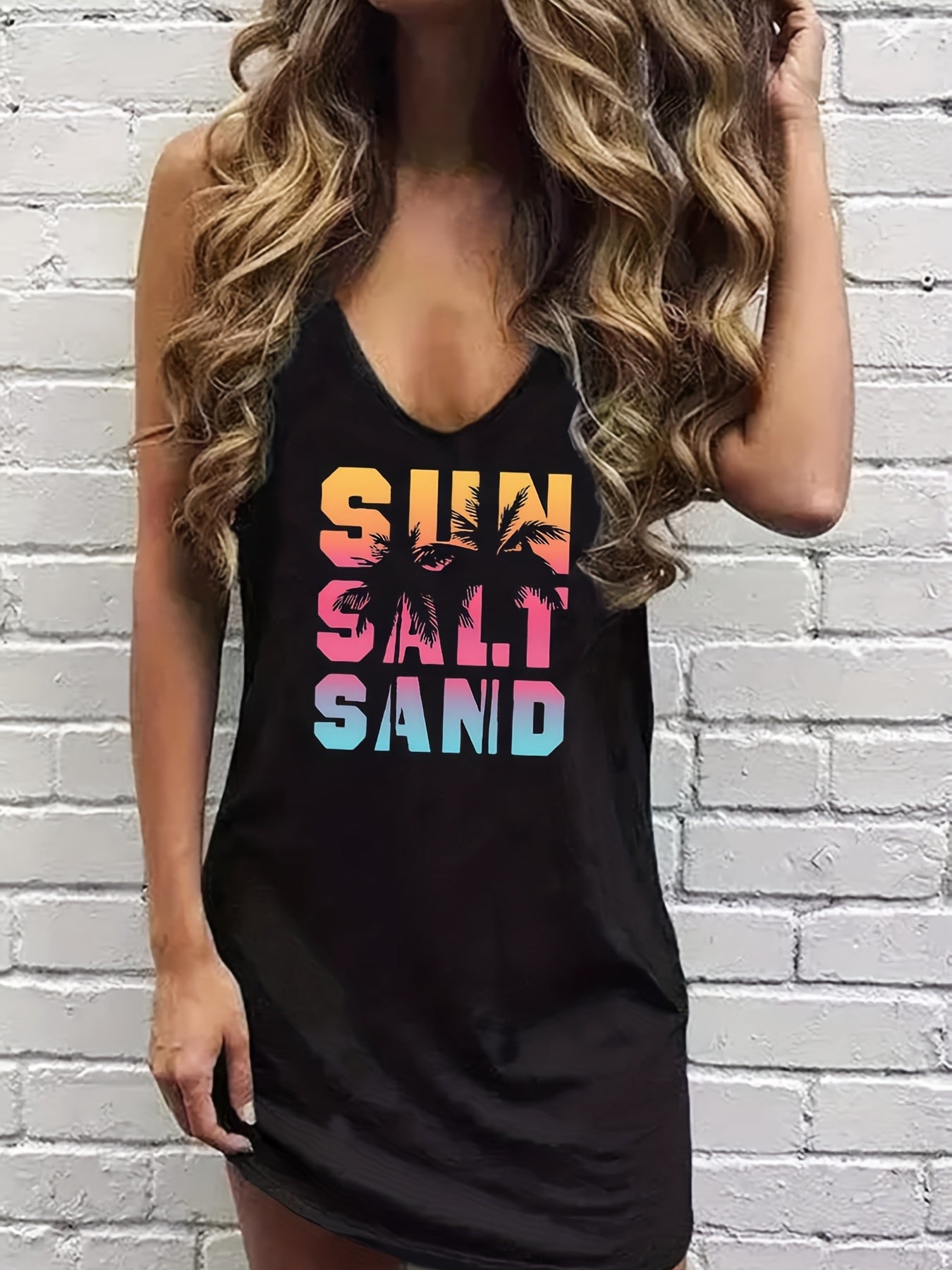 Sleeveless Tank Dress for Spring & Summer Women's Clothing
