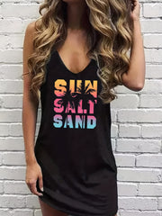 Sleeveless Tank Dress for Spring & Summer Women's Clothing