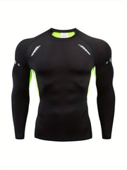 Compression Shirts Men Long Sleeve Moisture Wicking Baselayer Undershir