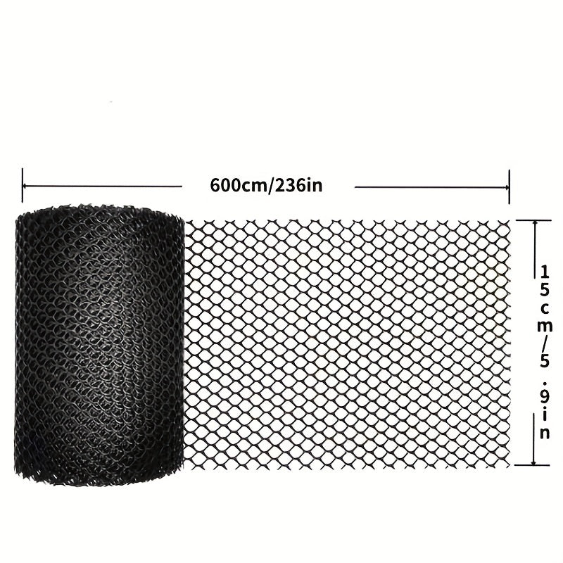 Gutter Protection Net Leaf Retaining Plastic Fence Sewer Blockage