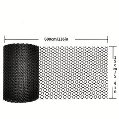 Gutter Protection Net Leaf Retaining Plastic Fence Sewer Blockage