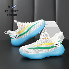 Boys Lightweight Woven Sneakers for Spring & Autumn