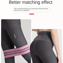 Yoga Resistance Bands for Squats & Yoga Pilates