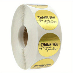 500pcs Thank You Stickers Seal Labels for Package Stationery