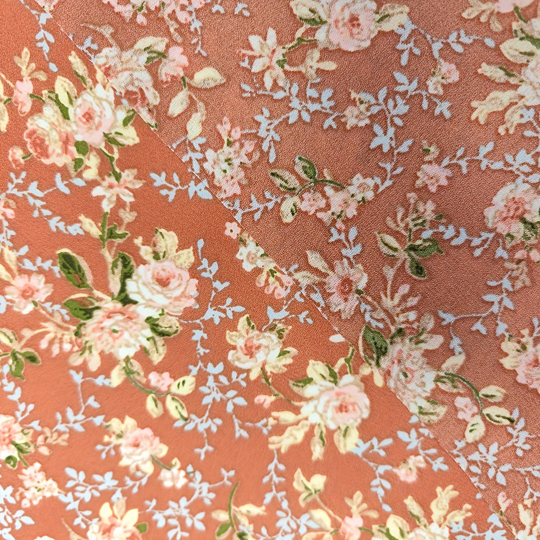 1yd Chiffon Fabric Comfortable & Breathable DIY Fabric for Clothes Pants Dress