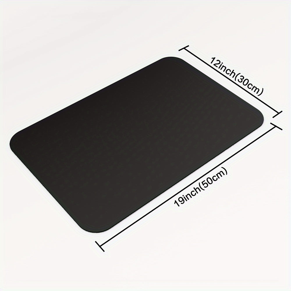 Rubber Dish Drying Pad Kitchen Countertop Absorbent Mat