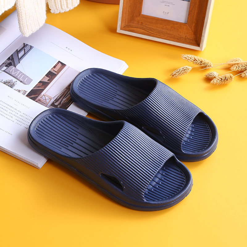 Men's Thin & Light Slides, Assorted Colors, Home Use Slippers