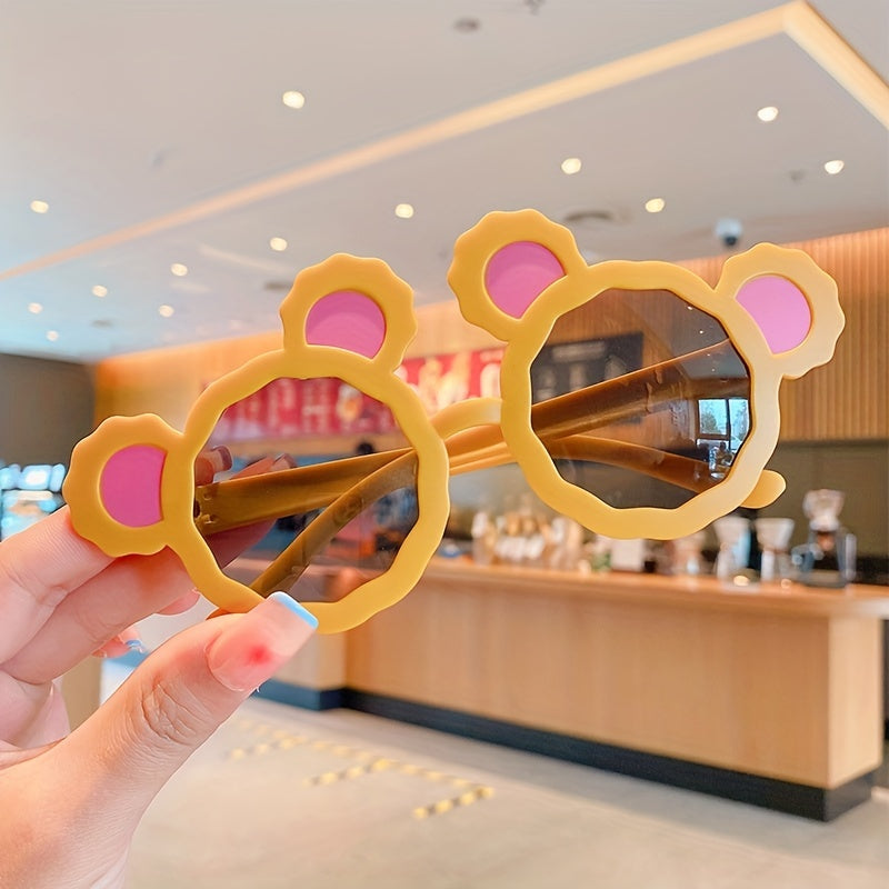 Cartoon Bear Ears Sunglasses for Girls