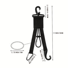 Baseball Softball Gear Hanger Bat Holder with Glove Clip and Helmet Hook